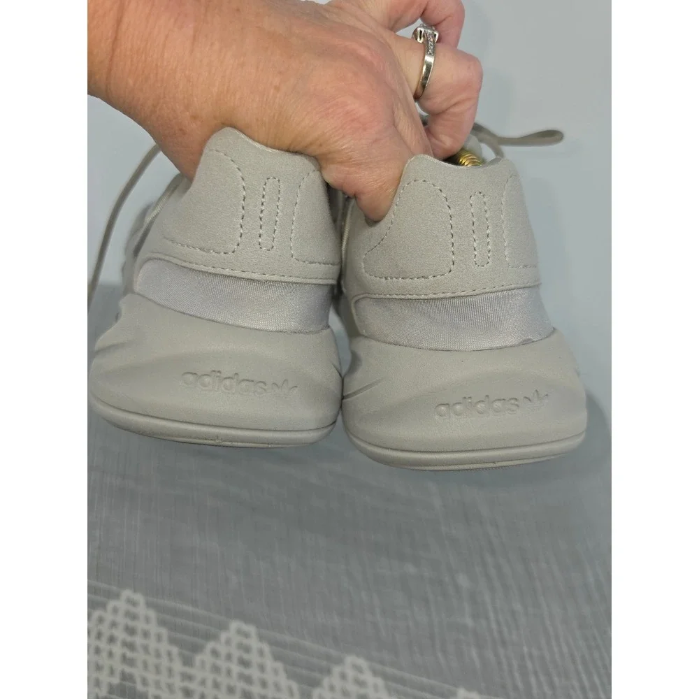 Adidas Ozelia Grey Men Athletic Sneakers H03133 Adiprene Low Top Shoes Size 6.5